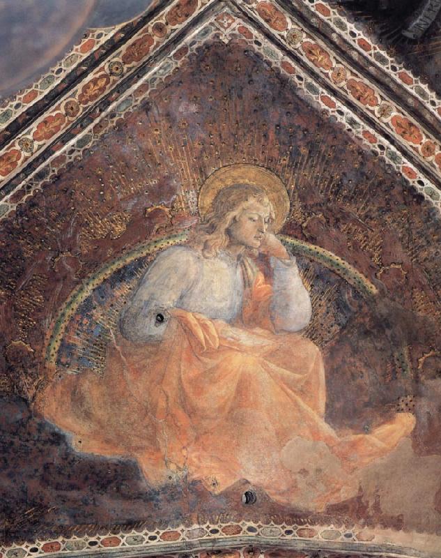 Fra Filippo Lippi St Luke Prato,cathedral of Santo Stefano,choir chapel Germany oil painting art